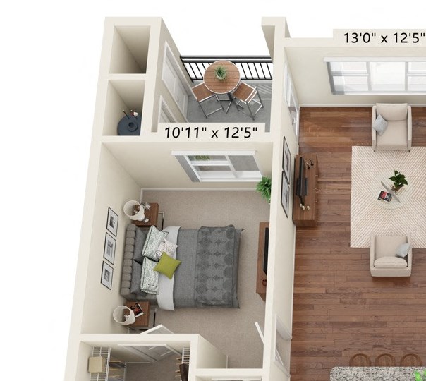 South Range Crossings_2 Bedroom_B1-ADA